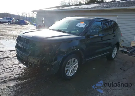 2018 Ford Explorer Xlt из США, поврежденный, VIN 1FM5K8D80JGB41993